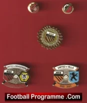 Manchester United Football Badge Collection Man Utd Badges X 5