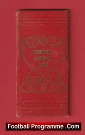 Woodville Football Club Members Season Booklet 1912 – 1913