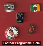 Manchester United Football Badge Collection Man Utd Badges X 5