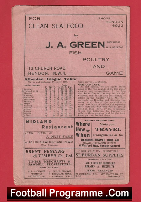 Hendon v Hayes 1948 - Image 4