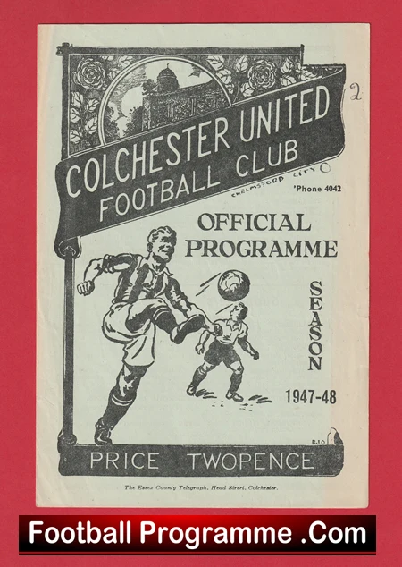 Colchester United v Chelmsford City 1948 - Image 2
