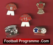 Manchester United Football Badge Collection Man Utd Badges X 5