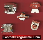 Manchester United Football Badge Collection Man Utd Badges X 5