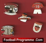 Manchester United Football Badge Collection Man Utd Badges X 5