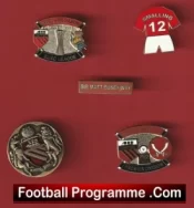 Manchester United Football Badge Collection Man Utd Badges X 5
