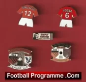 Manchester United Football Badge Collection Man Utd Badges X 5