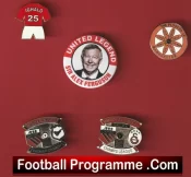 Manchester United Football Badge Collection Man Utd Badges X 5