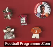 Manchester United Football Badge Collection Man Utd Badges X 5