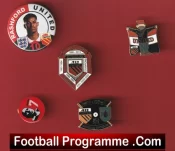 Manchester United Football Badge Collection Man Utd Badges X 5