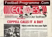 Echoes From Old Trafford Manchester United Malta Paper September 1984