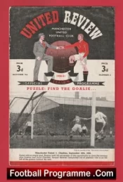 Manchester United v Sheffield Wednesday 1950 – Debut Mark Jones Busby Babes