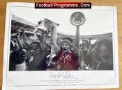 Manchester United Gordon Hill Signed Autograph Man Utd 1977 Cup Final
