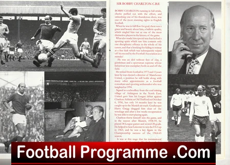 Bobby Charlton Association Former Manchester United Players Signed - Image 4
