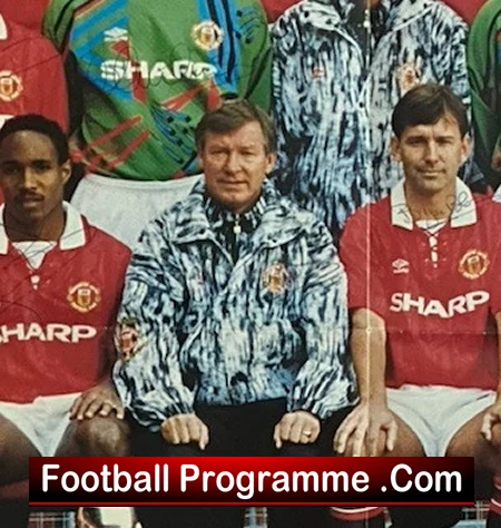 Manchester United Champions 1992 Massive Multi Signed Wall Poster - Image 5