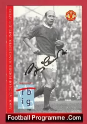 Bobby Charlton Association Former Manchester United Players Signed