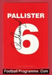 Gary Pallister Association Former Manchester United Players Autographed