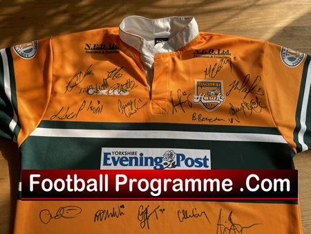 Hunslet Rugby Shirt - Multi Autographed Signed - Image 2