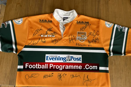 Hunslet Rugby Shirt - Multi Autographed Signed - Image 3