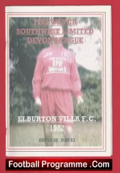 Elburton Villa v Appledore 2003 – Devon Football League