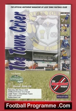 Leek Town v Grantham Town 2009