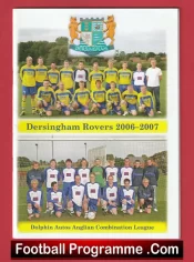 Dersingham Rovers v North Walsham 2006