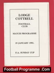 Lodge Cottrell v Ford Basildon 1992 – FA Sunday Cup