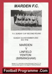 Marden v Linfielld Yenton 2003 – FA Sunday Cup