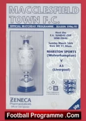Marston Sports v A3 Liverpool 1997 – FA Sunday Cup Semi Final Macclesfield