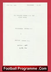 Holderness United v Bedfont Sunday 1995 – FA Sunday Cup