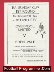 Overpool United v Eden Vale 1983 – FA Sunday Cup Ashville
