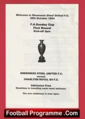 Sheerness Steel United v Charlton Royal 89 1994 – FA Sunday Cup