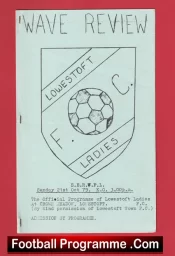 Lowestoft Ladies v Maidstone 1979 – Womens Football