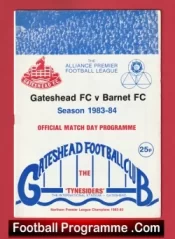 Gateshead v Barnet 1983