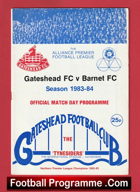 Gateshead v Barnet 1983 - Image 2