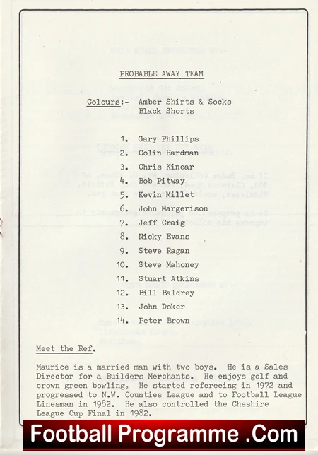 Gateshead v Barnet 1983 - Image 4