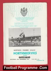 Northwich Victoria v Gateshead 1978
