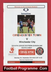 Cirencester Town v Winchester City 2012