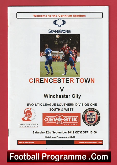 Cirencester Town v Winchester City 2012 - Image 2