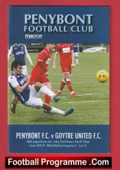 Penybont v Goytre United 2019 – Welsh League Wales