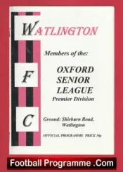 Watlington v Old Woodstock 1996