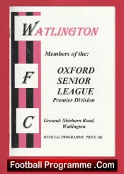Watlington v Old Woodstock 1996