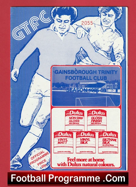 Gainsborough Trinity v Gateshead 1985 - Image 2