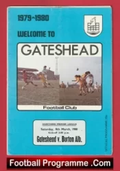 Gateshead v Burton Albion 1980