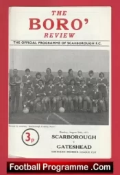 Scarborough v Gateshead 1974