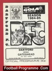 Dartford v Gateshead 1985