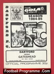 Dartford v Gateshead 1985