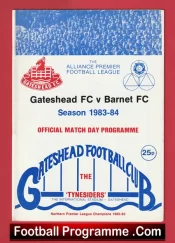Gateshead v Barnet 1983