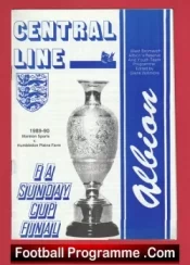 Marston Sports v Humbledon Plains Farm 1990 – FA Sunday Cup Final WBA