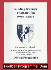 Reading Borough v Rovers Sports 1996 – FA Sunday Cup
