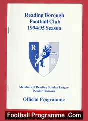 Reading Borough v Somerset Ambury 1994 – FA Sunday Cup